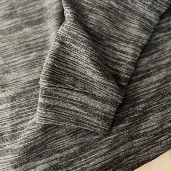 Adidas crew neck sweatshirt sz L color space dye dark gray - Picture 2 of 5